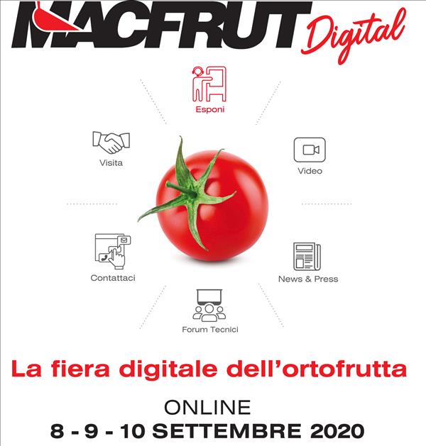 Macfrut Digital si presenta in anteprima mercoledì 2 settembre ore 11